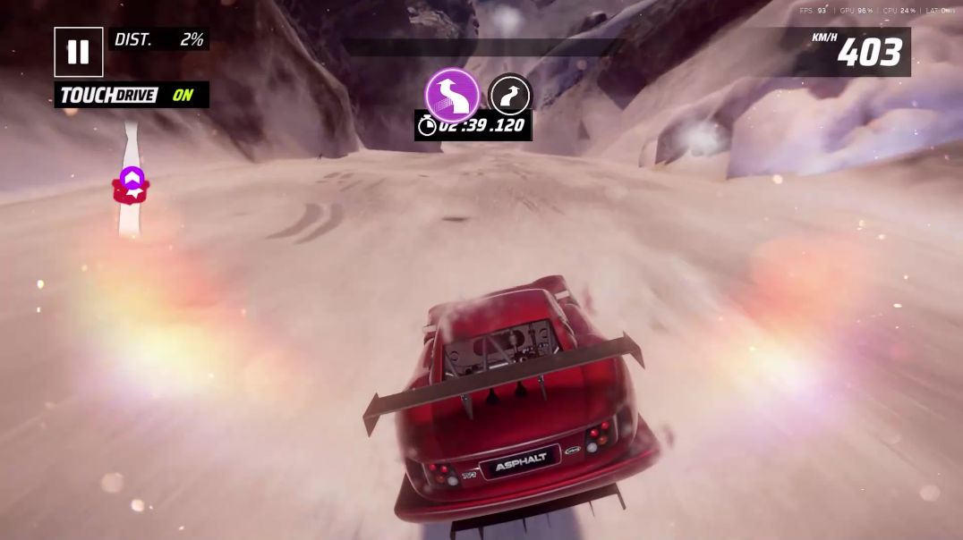 ⁣Pro Driving Skills in Asphalt 9