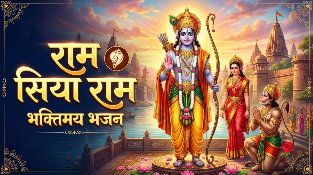 ⁣राम सिया राम | शांत और भक्तिमय भजन