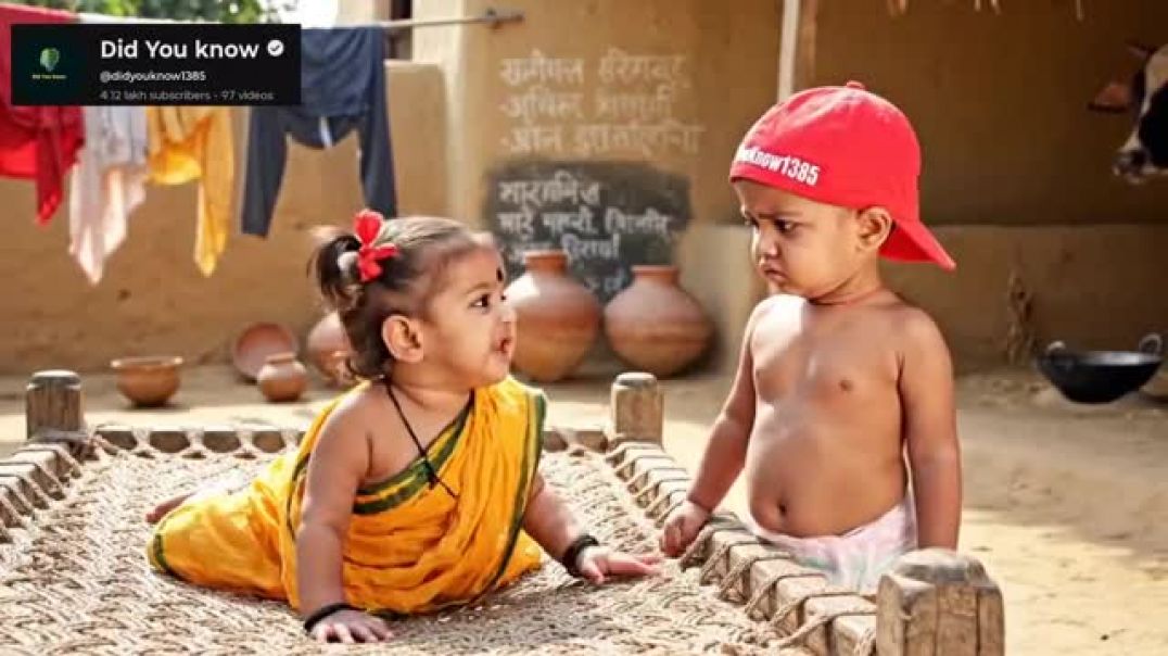 Priya_aur_uska_nithalla_Pati_part_-1_ai_baby_talking_funny_video_#comedy