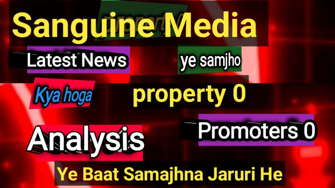 ⁣Sanguine Media Share Price