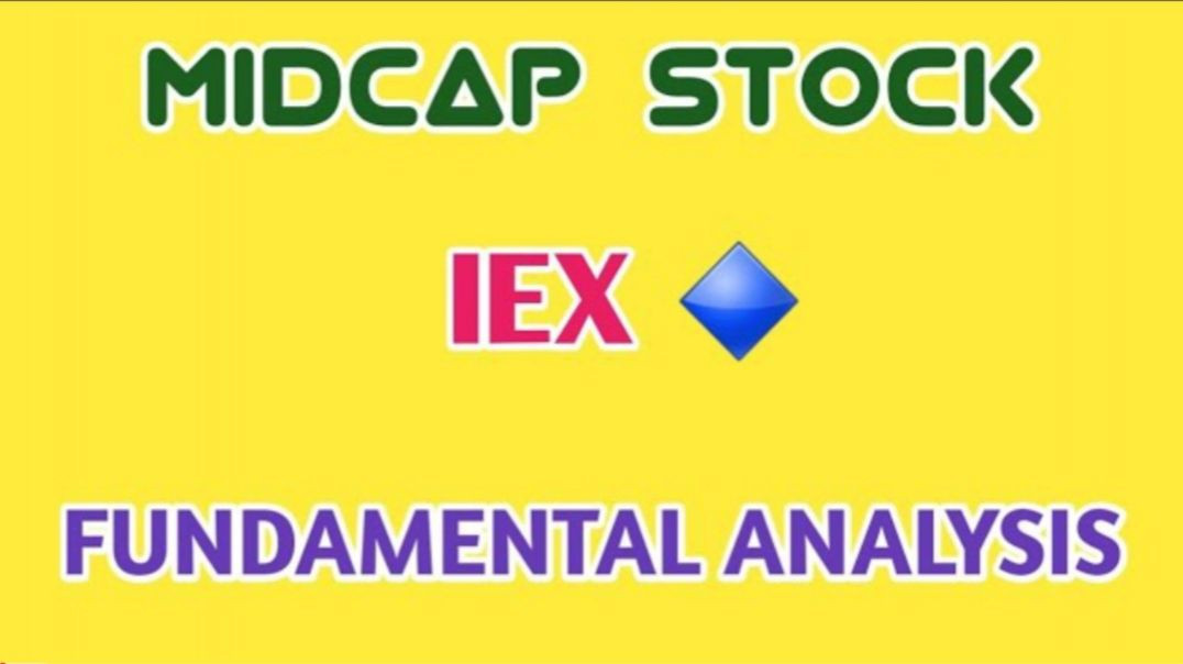 ⁣IEX FUNDAMENTAL ANALYSIS💥IEX🔷️FUNDAMENTAL ANALYSIS🔴MIDCAP STOCK @ STOCK MARKET PLANNER