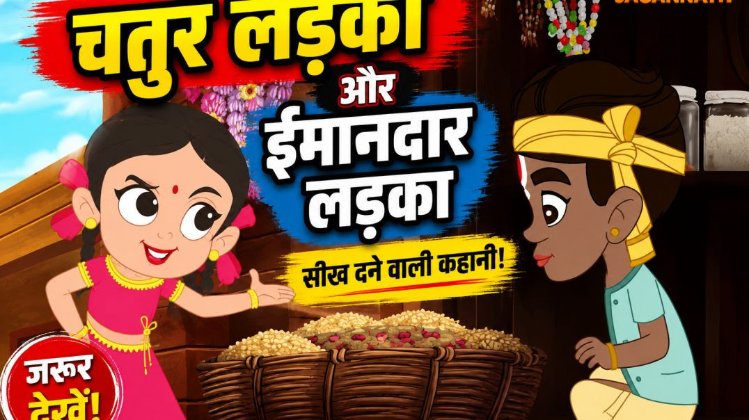 ⁣🚩 जय जगन्नाथ! 🚩 गरीब लड़की और भगवान जगन्नाथ की कृपा दिल छू लेने वाली कहानी 😢❤️ अंत तक जरूर देखें! ap