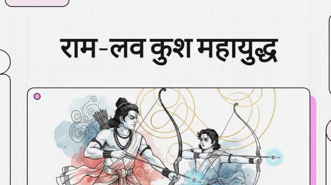 ⁣Ram love Kush ka mahayuddh