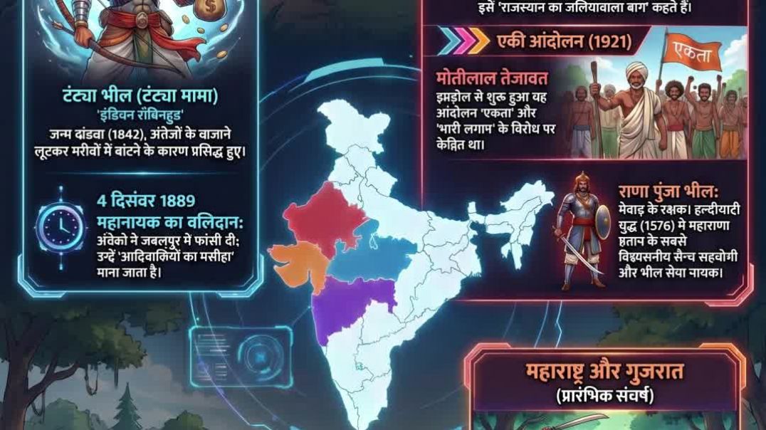 ⁣⁣Bhil Vidroh ⚔ | Angrezon Ke Khilaf Adivasi Janandolan 🇮🇳🔥 | #shorts