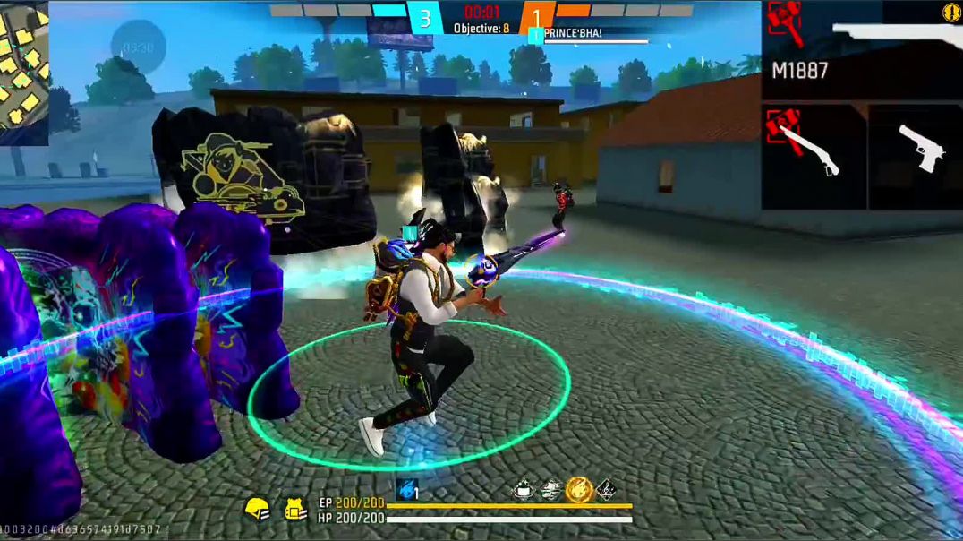⁣1v1 Custom free fire 🔥