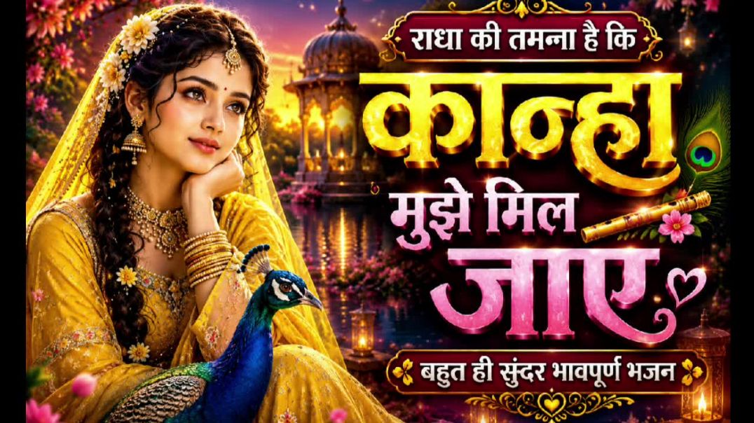 ⁣राधा कृष्ण प्रेम भजन ❤️ | मन को शांति देने वाला मधुर भजन | Jai Shri Radhe Krishna Bhajan 2026