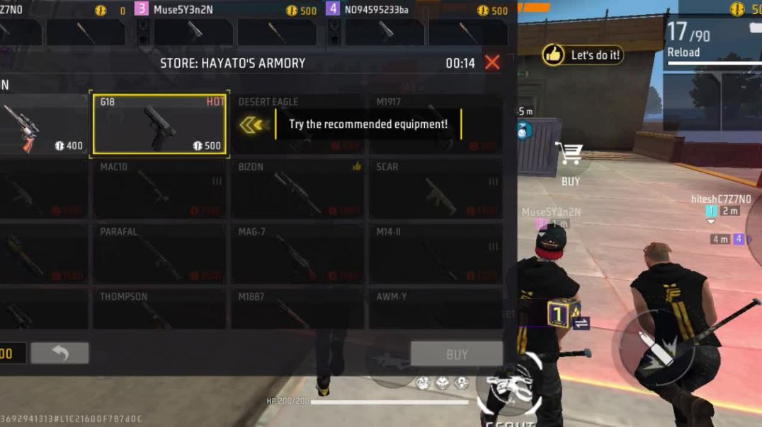 ⁣Free fire new gaming video