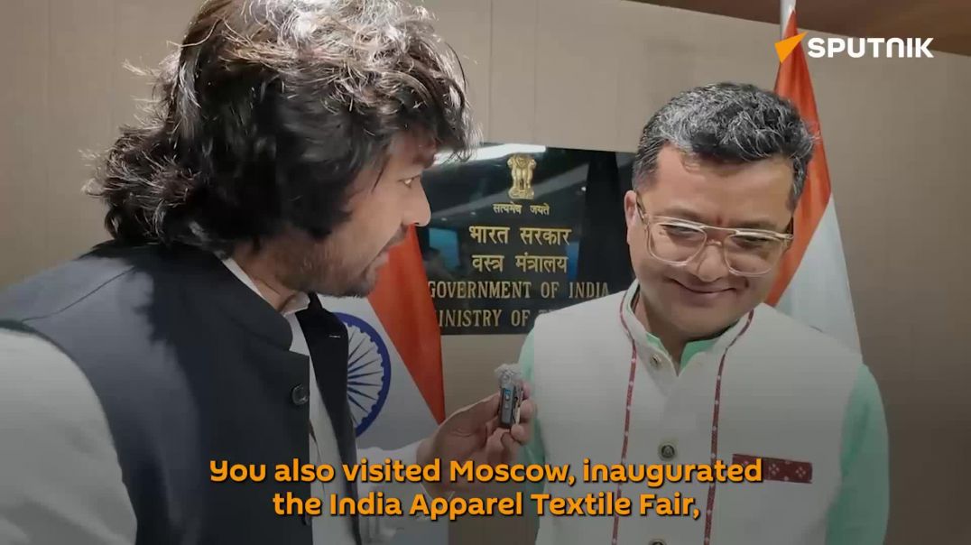 ⁣India eyes bigger share of Russia's textile market