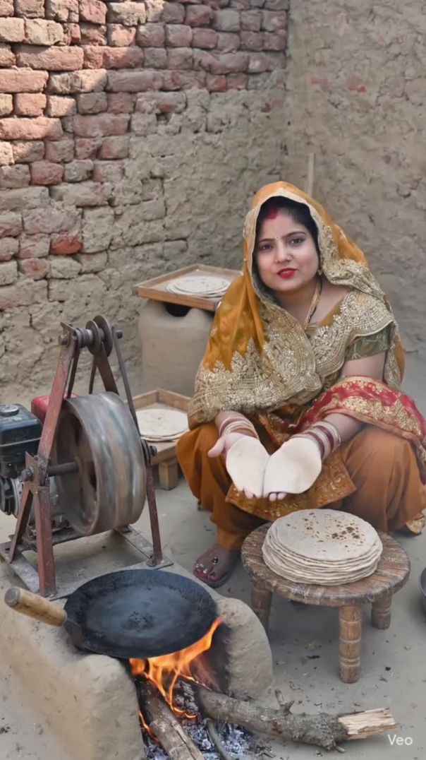 #gaon ki desi roti#trending#reels #trending also video