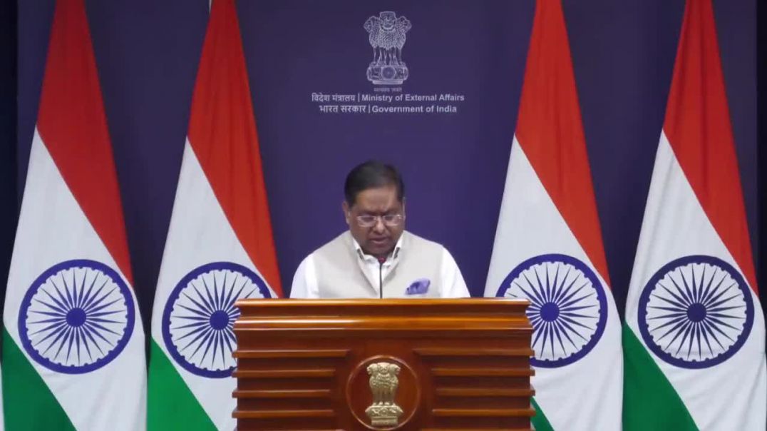 MEA India Spox on India Afghanistan