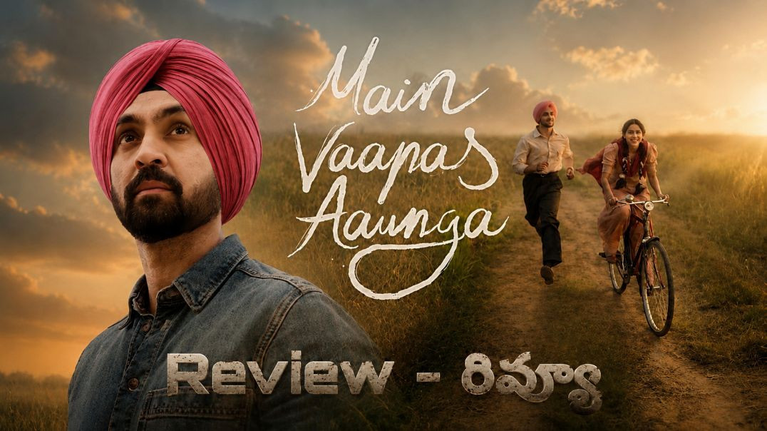 ⁣Main Vaapas Aaunga Movie Review in Telugu