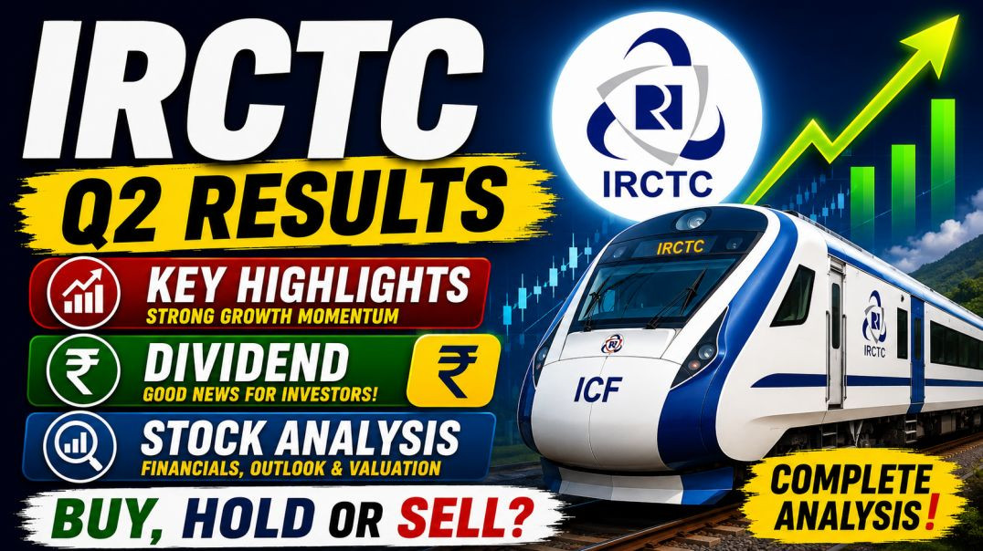 ⁣IRCTC Q2 RESULTS🔥IRCTC STOCK ANALYSIS⚡IRCTC SHARE⭕DIVIDEND🔴Q2 RESULTS @ STOCK MARKET PLANNER