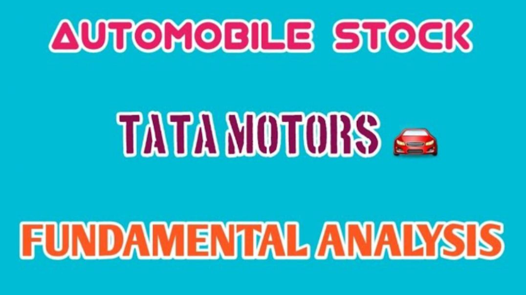 ⁣TATA MOTORS FUNDAMENTAL ANALYSIS🔥TATA MOTORS SHARE🔮FUNDAMENTAL ANALYSIS @ STOCK MARKET PLANNER