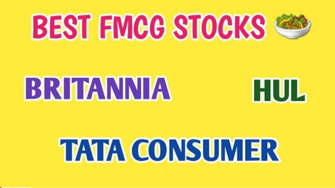 ⁣BEST FMCG STOCKS IN INDIA🔷️TATA CONSUMER🔷️HUL🔷️BRITANNIA SHARE @ STOCK MARKET PLANNER