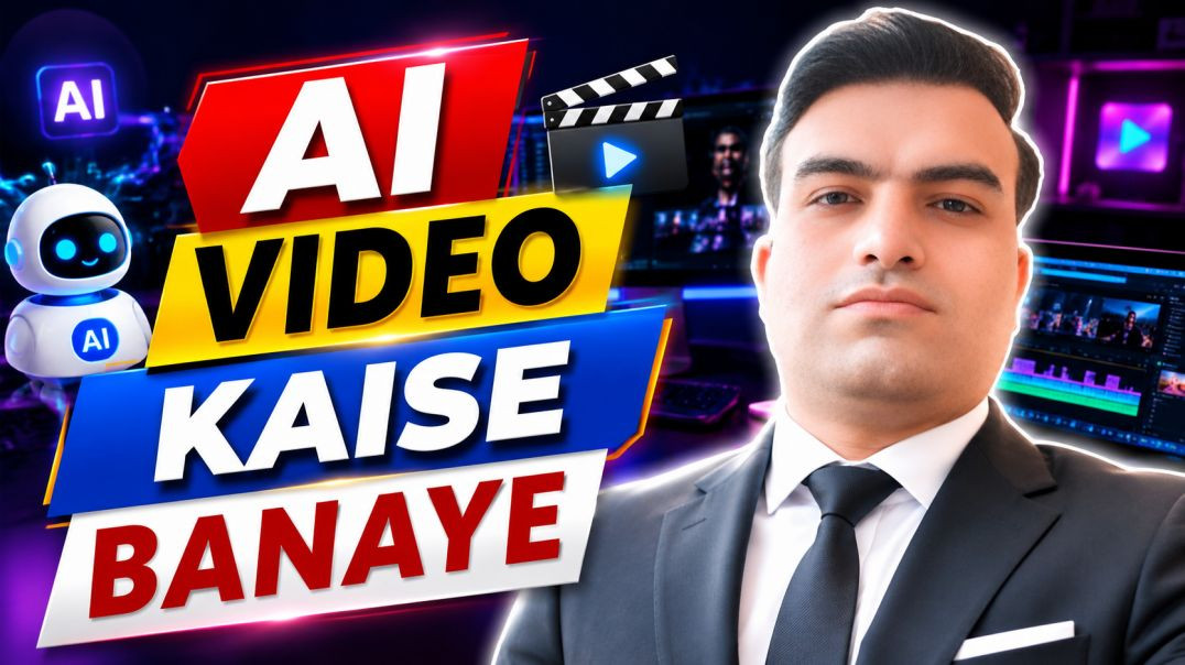 🚀 AI Video Generator Se Video Kaise Banaye || Ek Hi Bar Me Complete Video Banaye || AI Editing Tutor