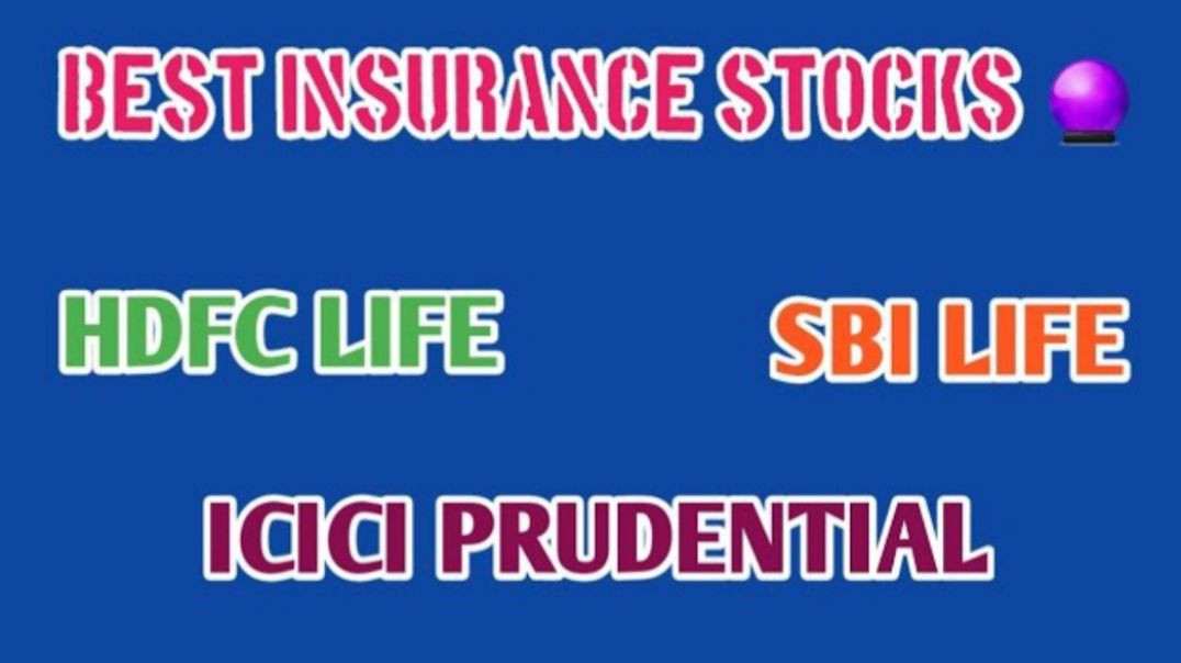 ⁣BEST INSURANCE STOCKS💥HDFC LIFE SHARE🔥SBI LIFE SHARE🔥ICICI PRUDENTIAL SHARE @ STOCK MARKET PLANNER