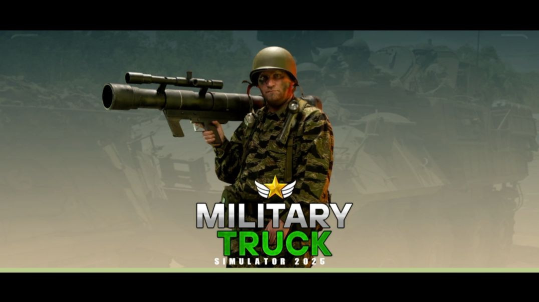 ⁣Military truck simulator Military Game