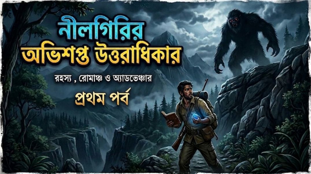 ⁣নীলগিরির অভিশপ্ত উত্তরাধিকার | রহস্যময় নীল পাথর ও অদৃশ্য দানব | Bengali Horror Story