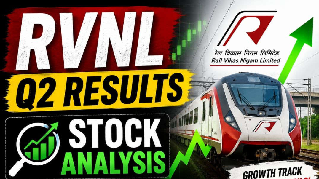 ⁣RVNL Q2 RESULT🔴RVNL STOCK ANALYSIS🔥RVNL⚡Q2 RESULT🔮RVNL SHARE @ STOCK MARKET PLANNER