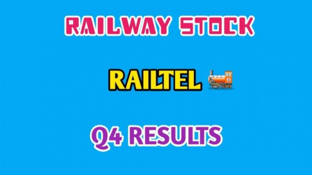 ⁣RAILTEL Q4 RESULTS 2025🔴Q4 RESULTS 2025🔷️RAILTEL💥RAILWAY STOCKS⚡STOCK MARKET @ STOCK MARKET PLANNER