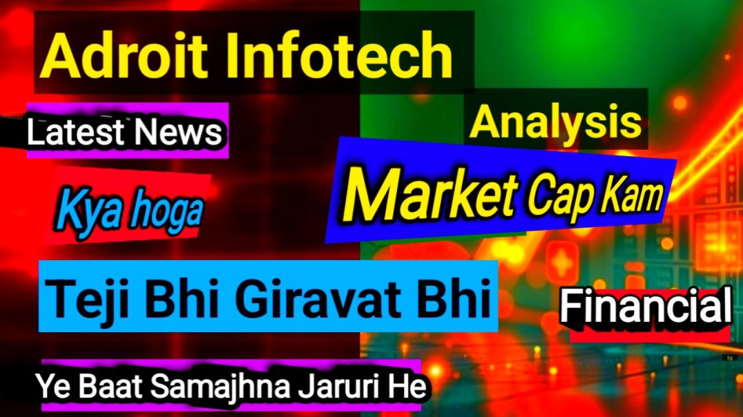 ⁣Adroit Infotech Share Price