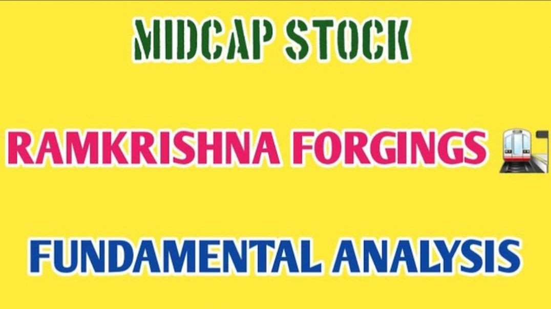 ⁣RAMKRISHNA FORGINGS FUNDAMENTAL ANALYSIS🔥RAMKRISHNA FORGINGS @ STOCK MARKET PLANNER