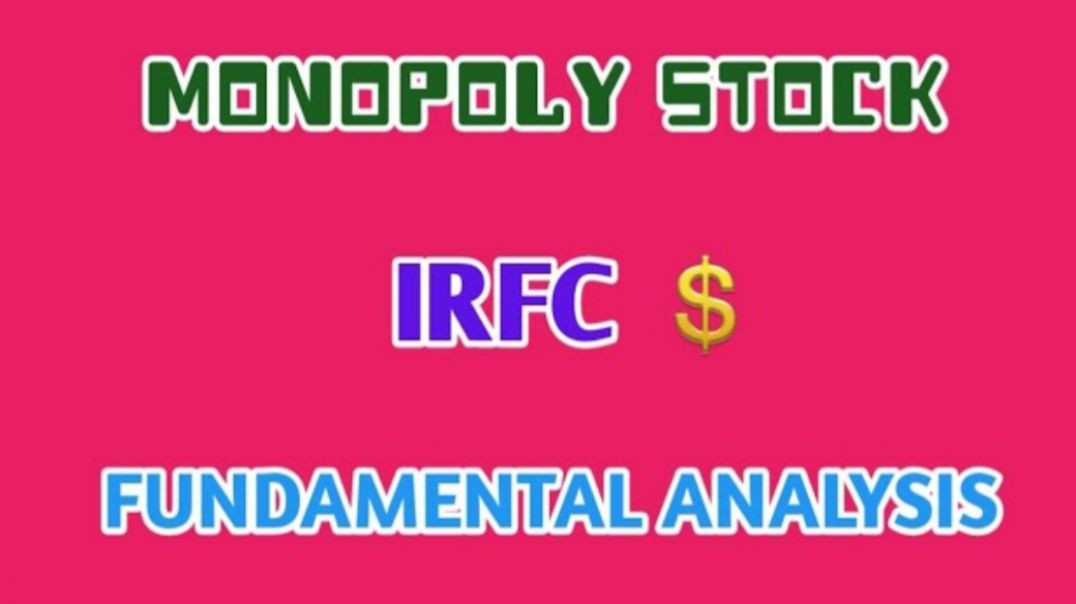 ⁣IRFC FUNDAMENTAL ANALYSIS✔IRFC⭕FUNDAMENTAL ANALYSIS💥MONOPOLY STOCK @ STOCK MARKET PLANNER