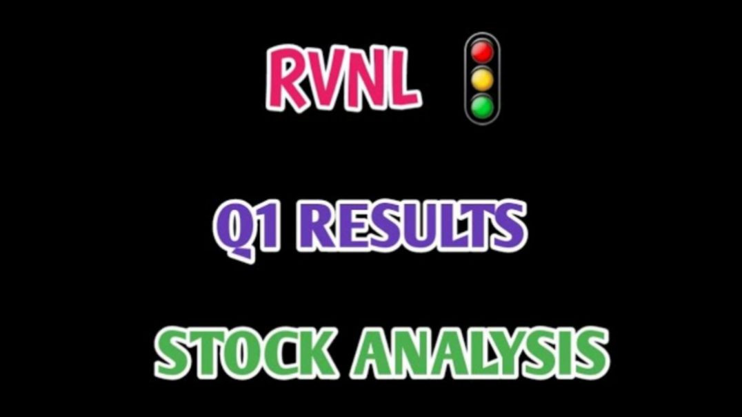 ⁣RVNL Q1 RESULTS 2024🔷️RVNL STOCK ANALYSIS🔷️RVNL🔷️Q1 RESULTS 2024 @ STOCK MARKET PLANNER