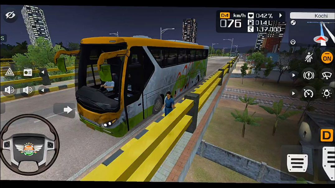 ⁣💥Indian Bus Simulator - conquer real roads and chaotic traffic :flag-in: Mobile Gameplay #7