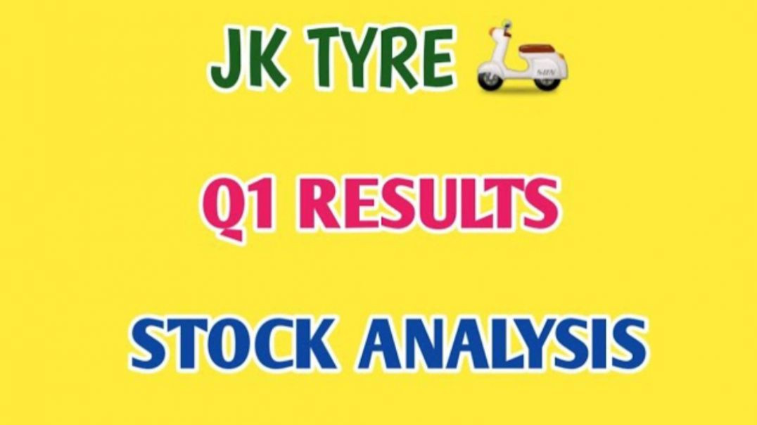 ⁣JK TYRE Q1 RESULTS 2024♦️JK TYRE STOCK ANALYSIS♦️JK TYRE STOCK♦️Q1 RESULTS 2024@STOCK MARKET PLANNER