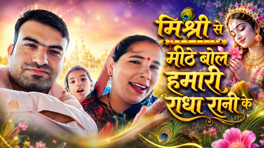 ⁣मिश्री से मीठे बोल हमारी राधा रानी के 🙏 || Radha Rani Bhajan ❤️ || Krishna Bhakti Song 🎶 || Latest H