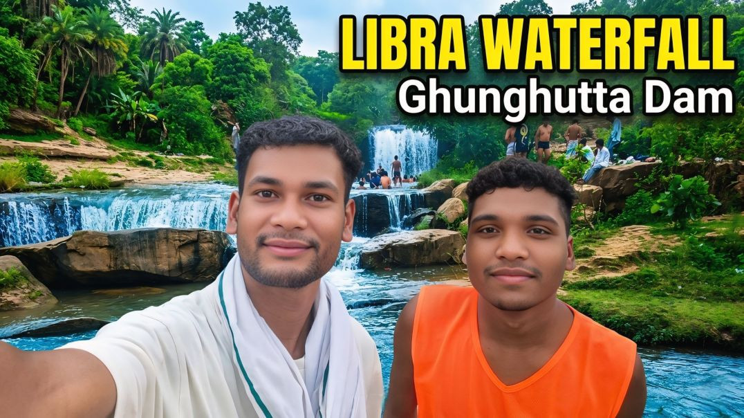 Ghunghutta Dam Ka Sabse Khubsurat Waterfall! 😍 | Libra Waterfall Tour | 🌊 🏞 #rockyvlog08 #waterfall
