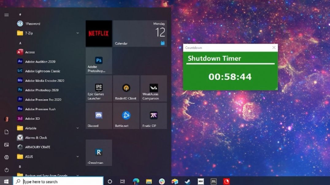 ⁣Set Shutdown_Hibernate Timer Command in Windows PC