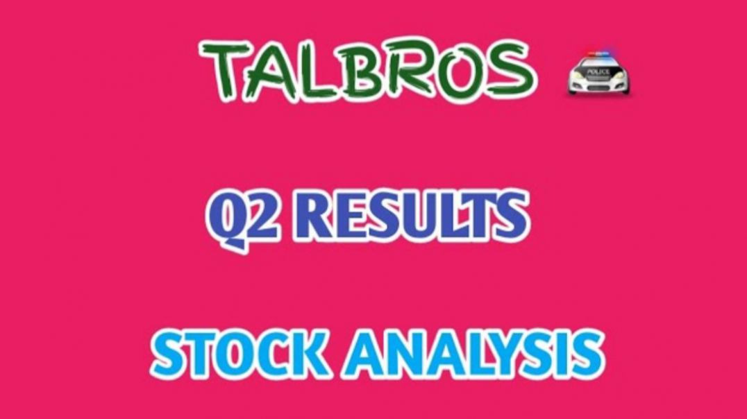 ⁣TALBROS AUTO Q2 RESULTS🔥TALBROS AUTO STOCK ANALYSIS🔮TALBROS AUTO🔴Q2 RESULTS @ STOCK MARKET PLANNER