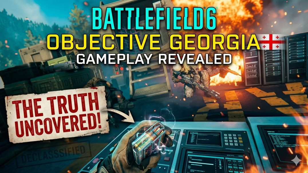 ⁣Battlefield 6 Objective Georgia Gameplay – Massive Battles & Next-Gen Warfare!