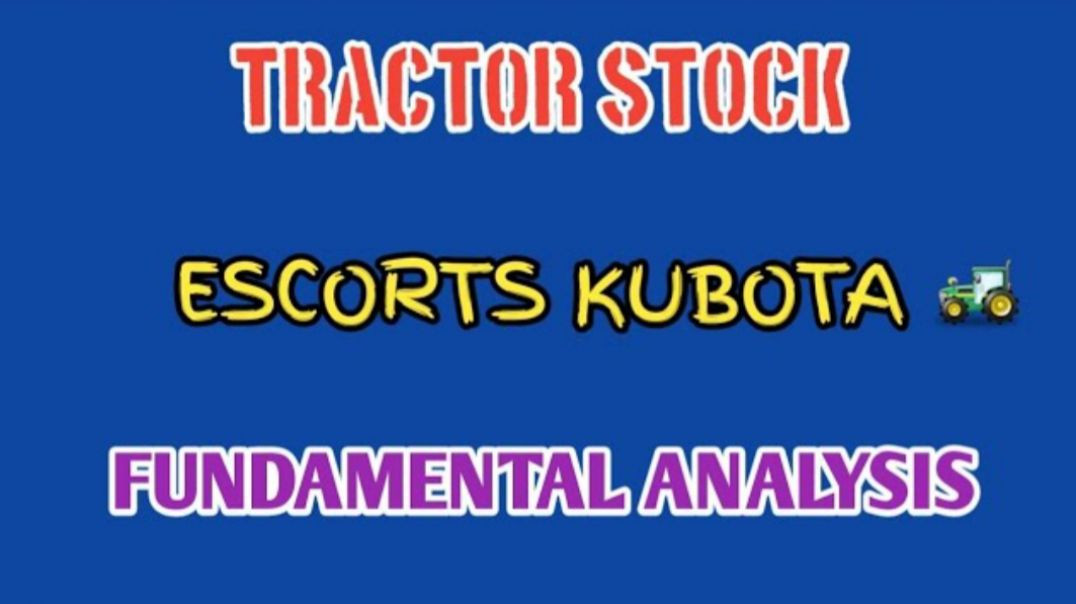 ⁣ESCORTS KUBOTA SHARE ANALYSIS💚ESCORTS KUBOTA FUNDAMENTAL ANALYSIS @ STOCK MARKET PLANNER
