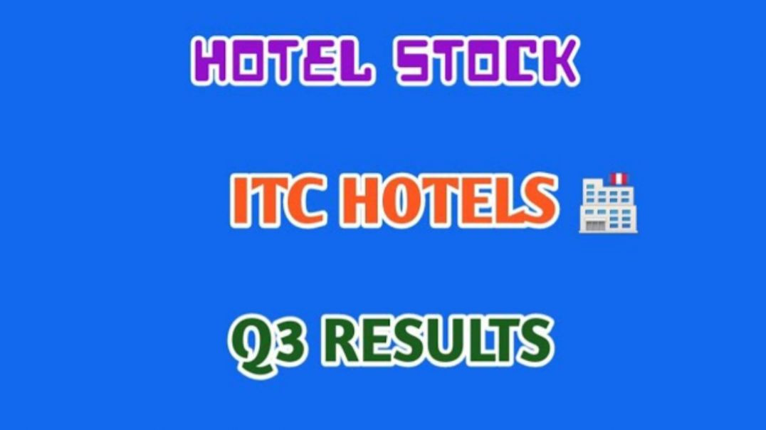 ⁣ITC HOTELS Q3 RESULTS 2025🔴ITC HOTELS💥Q3 RESULTS 2025⭕HOTEL STOCK @ STOCK MARKET PLANNER
