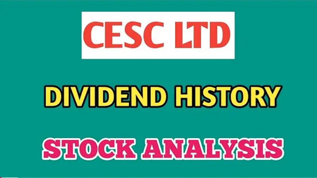 ⁣CESC DIVIDEND 2024●CESC STOCK ANALYSIS●CESC DIVIDEND HISTORY @ STOCK MARKET PLANNER