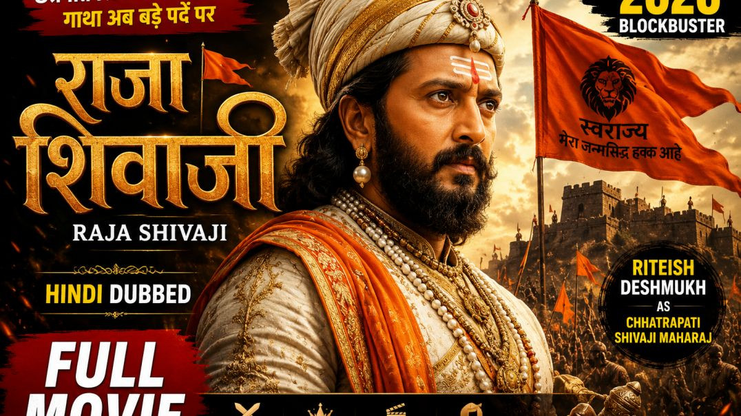 ⁣Raja Shivaji (2026) Hindi Dubbed Full Movie | Riteish Deshmukh | Chhatrapati Shivaji Maharaj Histori