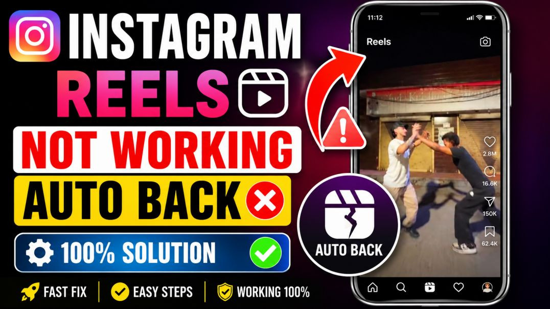 ⁣Instagram Reels Not Working Problem Today | Instagram Reels Chalu Nahin Ho Raha | Insta Reels