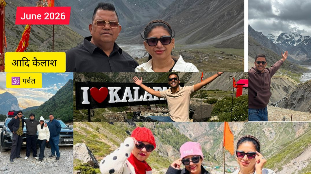 ⁣UNCUT SCENES OF TRIP OF ADI KAILASH & OM PARBAT🕉