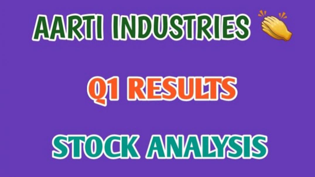 ⁣AARTI INDUSTRIES Q1 RESULTS 2024🔷️AARTI INDUSTRIES STOCK ANALYSIS♦️Q1 RESULTS @ STOCK MARKET PLANNER