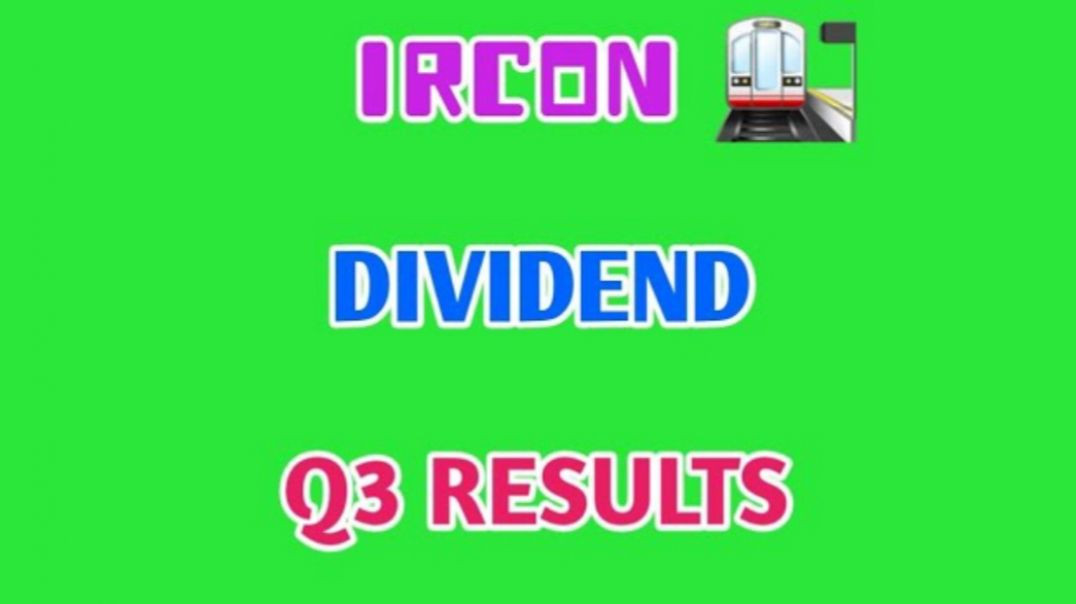 ⁣IRCON Q3 RESULTS 2025👈IRCON🔴Q3 RESULTS 2025🔥INTERIM DIVIDEND🚉IRCON SHARE @ STOCK MARKET PLANNER