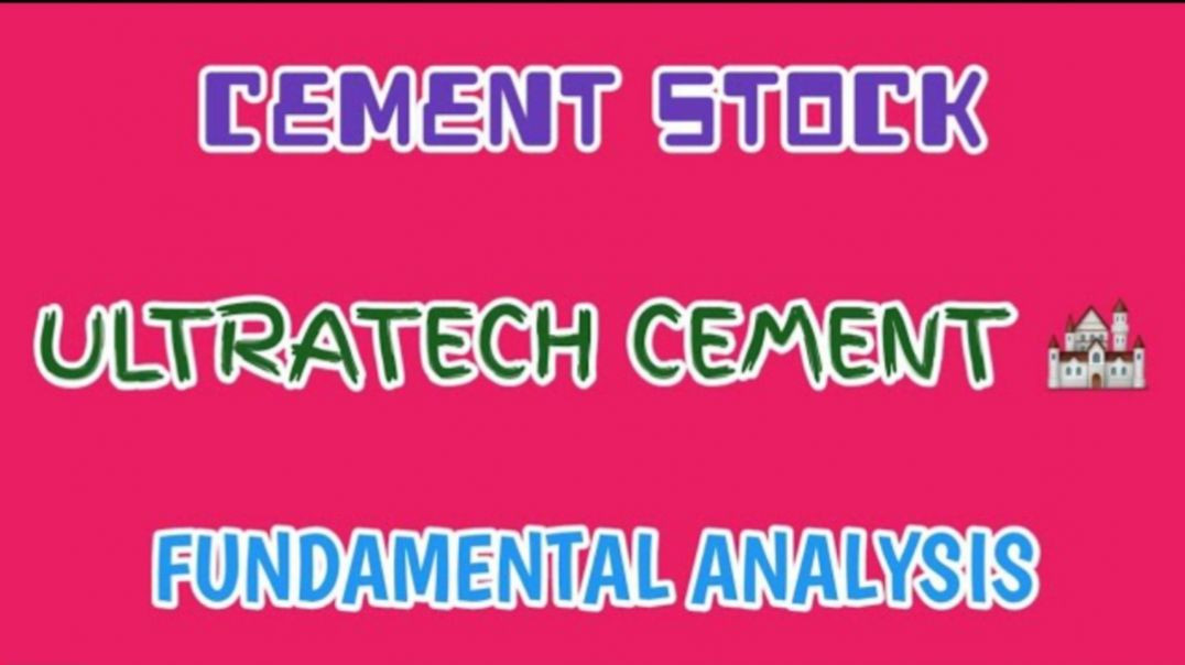 ULTRATECH CEMENT FUNDAMENTAL ANALYSIS⚡CEMENT STOCK @ STOCK MARKET PLANNER