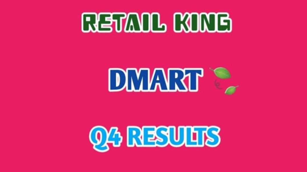 ⁣RETAIL KING🍀DMART Q4 RESULTS🔴STOCK MARKET PLANNER