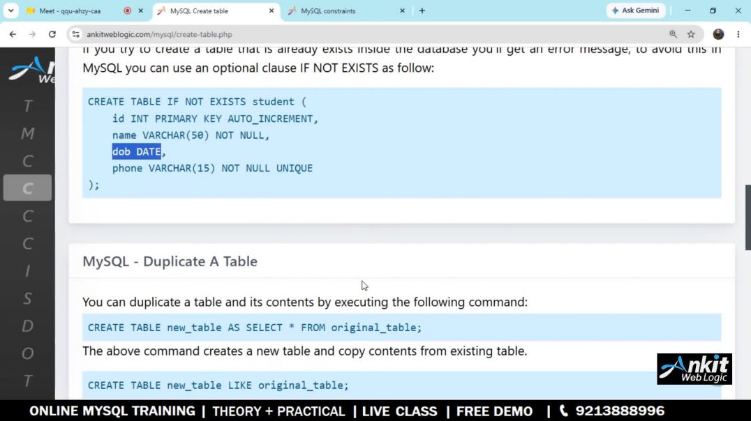 ⁣Part10 MySQL Tutorial