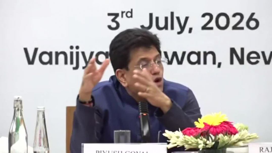 ⁣Union Min Piyush Goyal Sets Exports Growth Target