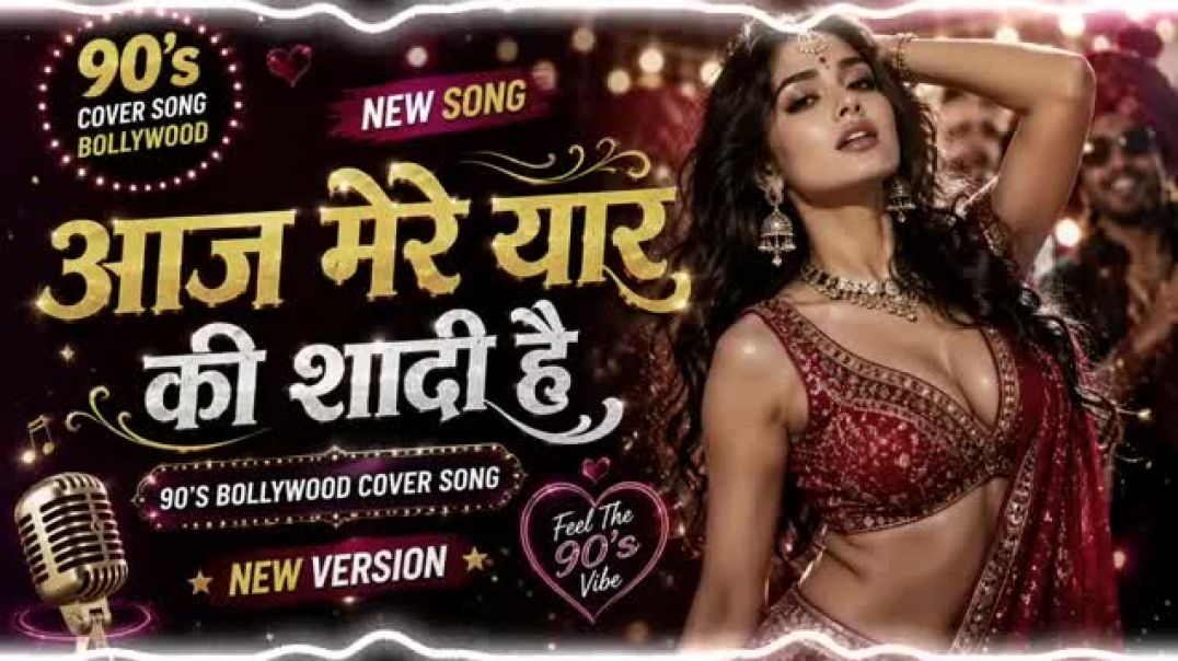 ⁣Aaj Mere Yaar Ki Shaadi Hai _ 90_s Bollywood Cover Song _ Wedding Special Hindi Song 2026#@ subscrib