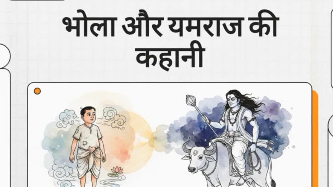 ⁣Bhola aur yamraj ki kahani