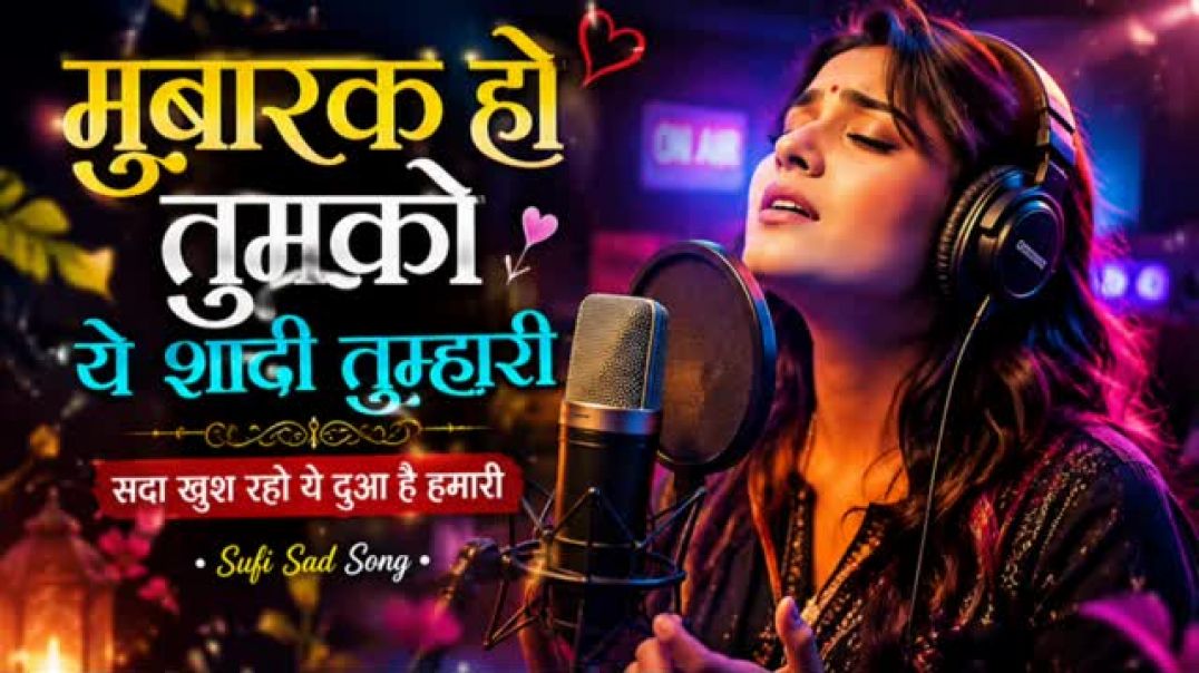 ⁣मुबारक हो तुमको ये शादी तुम्हारी _ Sufi Sad Song 2026 _ Heart Touching Hindi#@ subscribe 💥💥